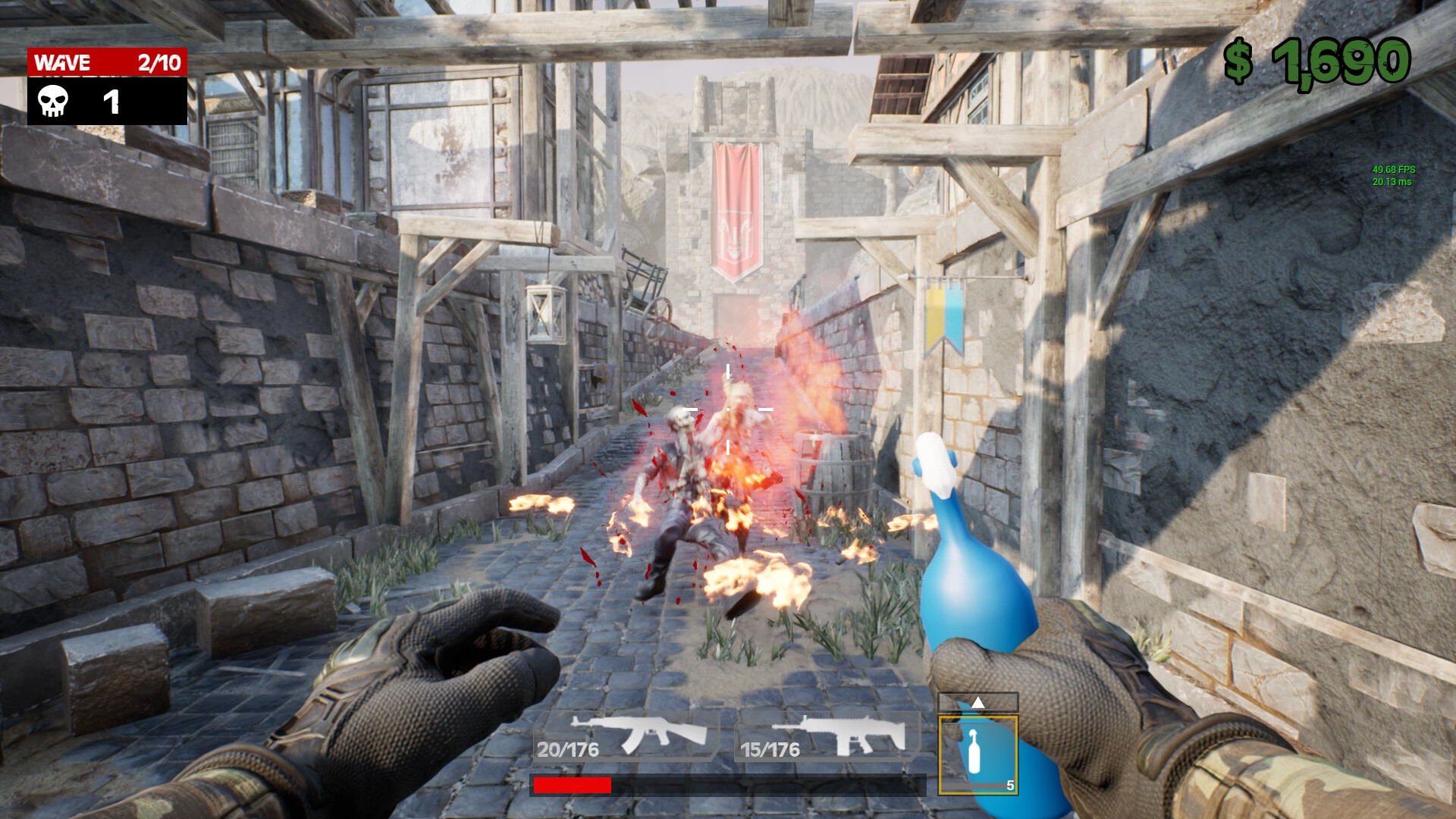 Dead War Rise of Zombies screenshot thumbnail screenshot 6