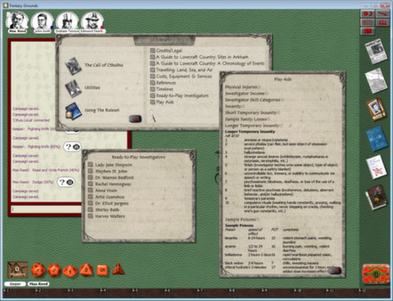 Fantasy Grounds - Call of Cthulhu Ruleset
