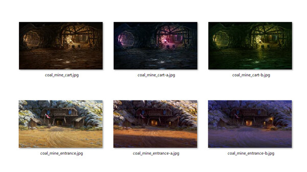 SRPG Studio Coal Mine Background