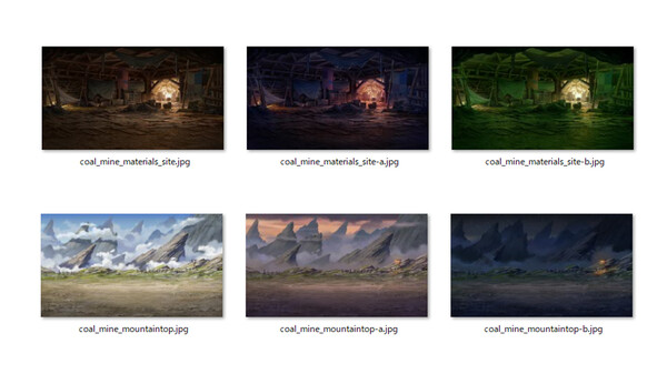 SRPG Studio Coal Mine Background