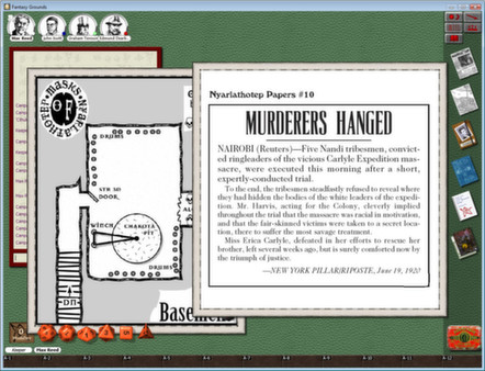 Fantasy Grounds - Call of Cthulhu: Masks of Nyarlathotep