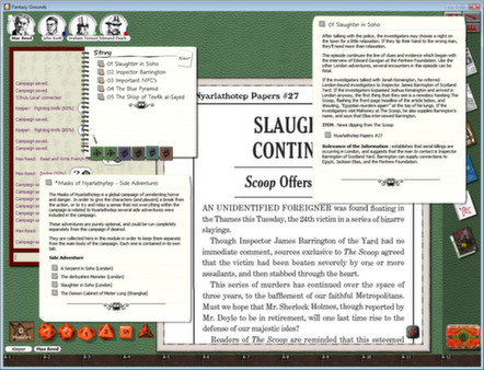 Fantasy Grounds - Call of Cthulhu: Masks of Nyarlathotep