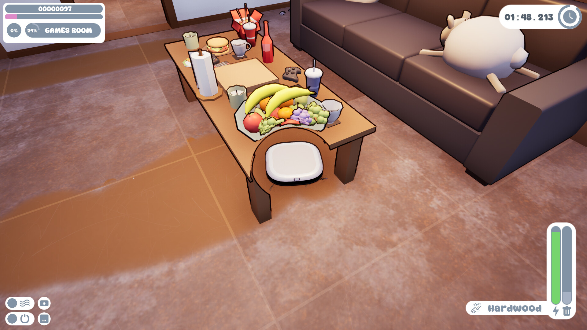 VacuuBot: Home Cleaning Simulator screenshot 4