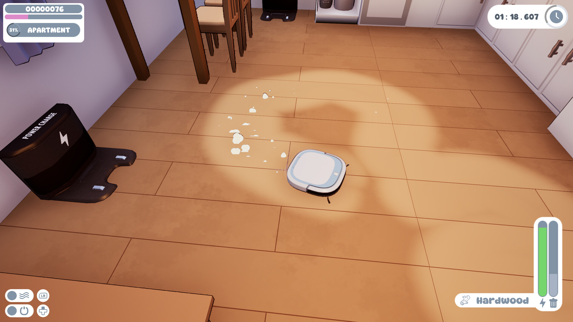 VacuuBot: Home Cleaning Simulator screenshot 1