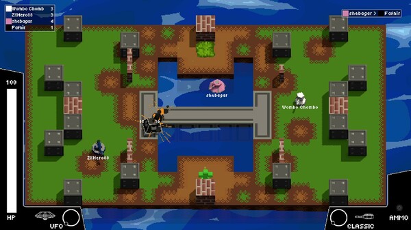 Screenshot of Silly Tanks