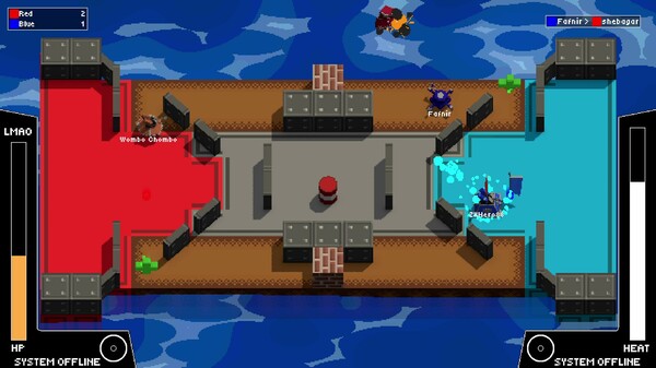 Screenshot of Silly Tanks