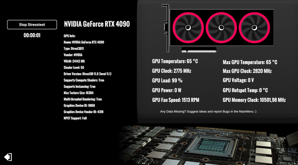 HardwareBench screenshot 3