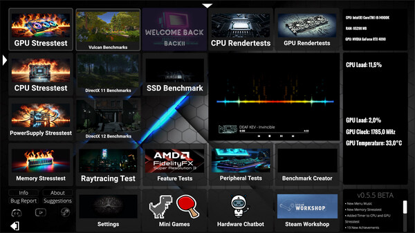 HardwareBench screenshot 1