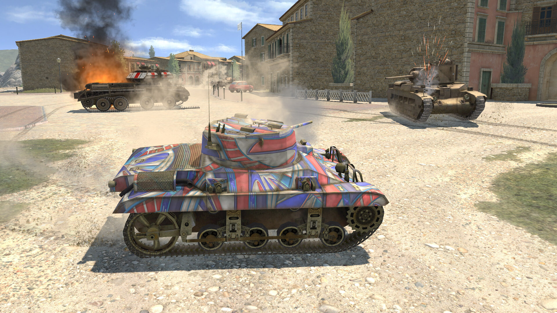 Скриншот World of Tanks Blitz - Rampant Raiders Pack — кадр 3