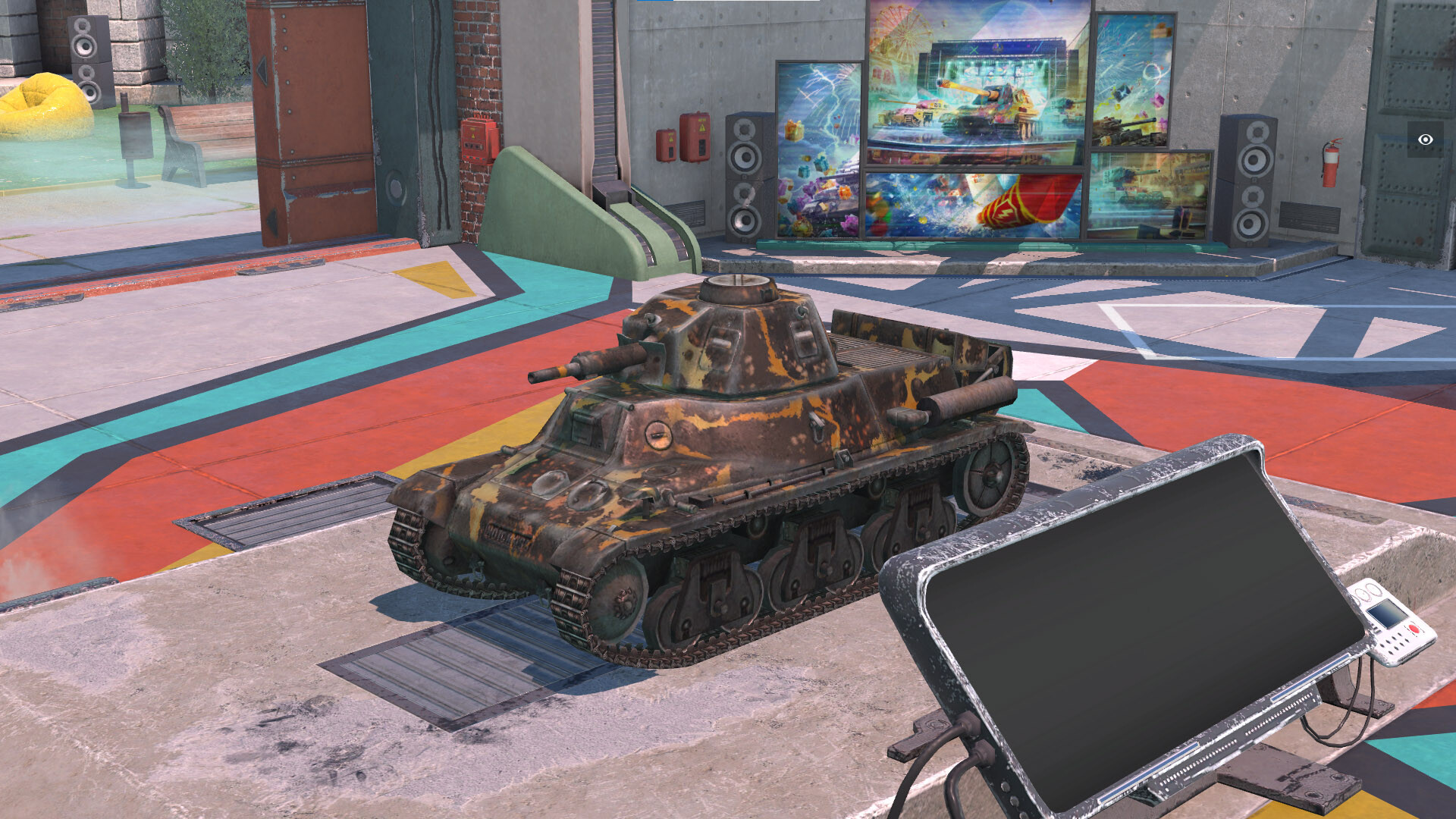 Скриншот World of Tanks Blitz - Rampant Raiders Pack — кадр 4