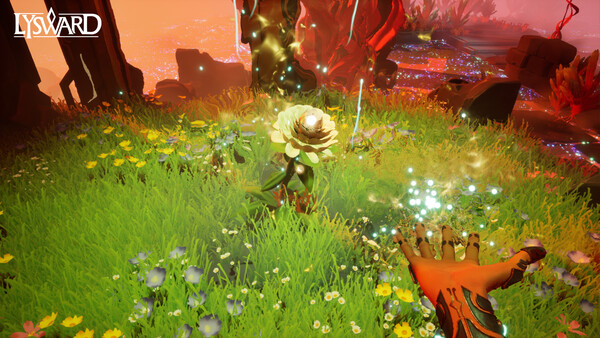 Screenshot of Lysward gameplay showing in-action mechanics