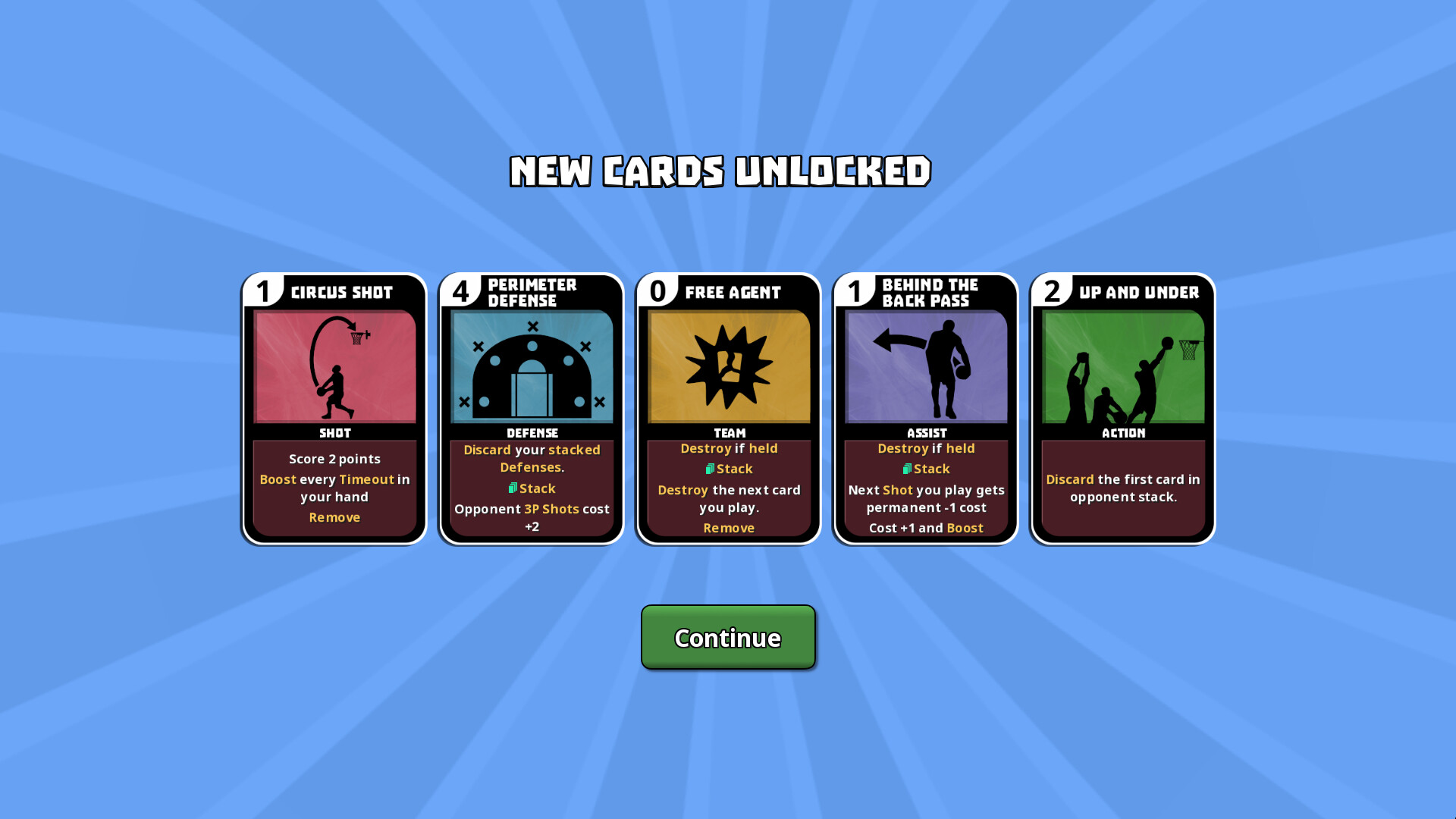 Clutchtime: Basketball Deckbuilder screenshot screenshot 11