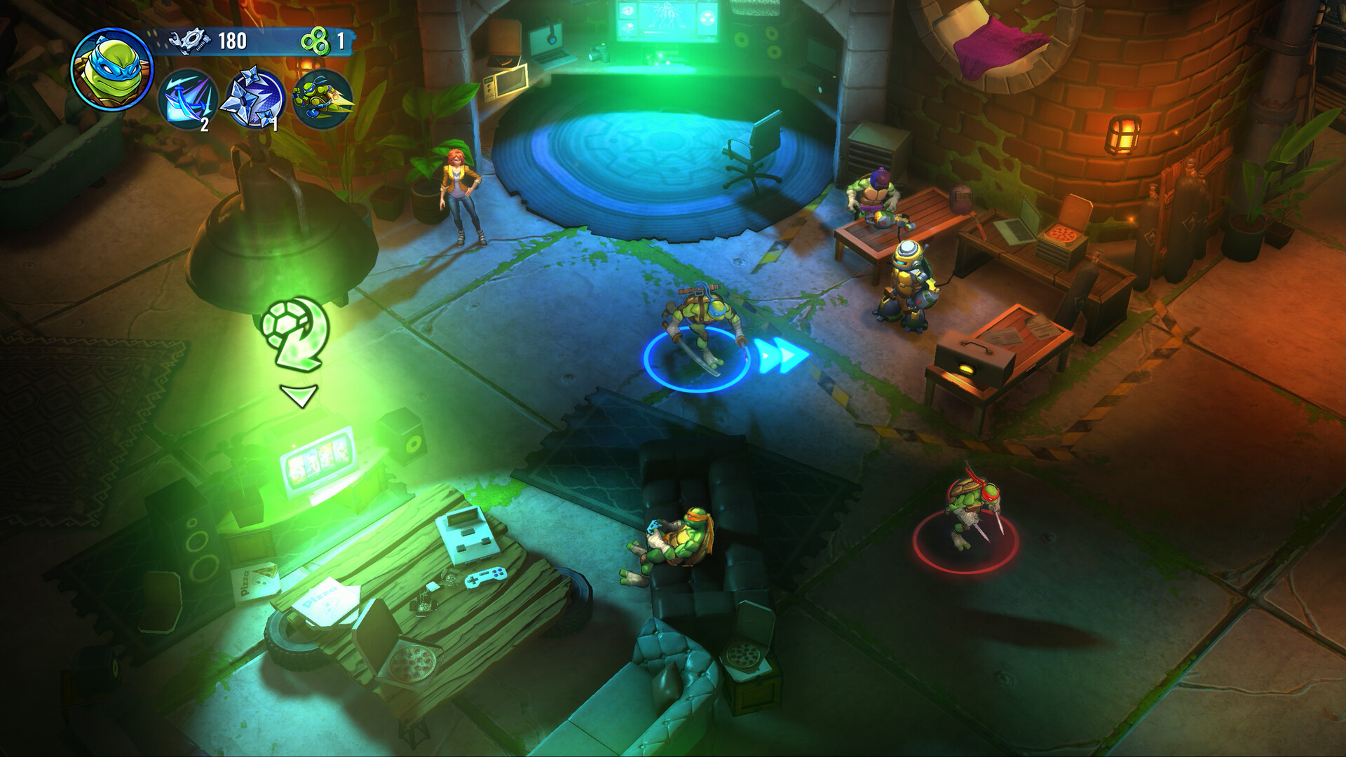 Screenshot de Teenage Mutant Ninja Turtles: Splintered Fate