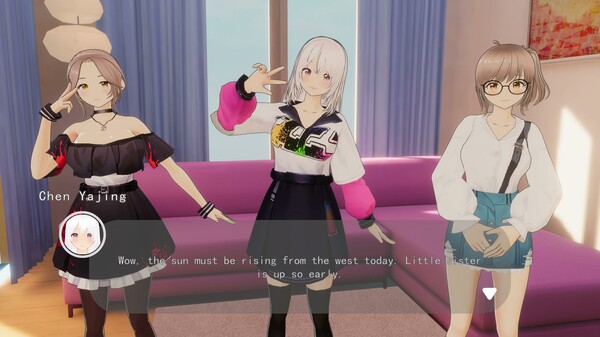 Lustful Butler And Charming Sisters screenshot