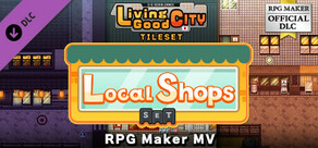 RPG Maker MV - SERIALGAMES LivingGoodCity Tileset - Local Shops Set