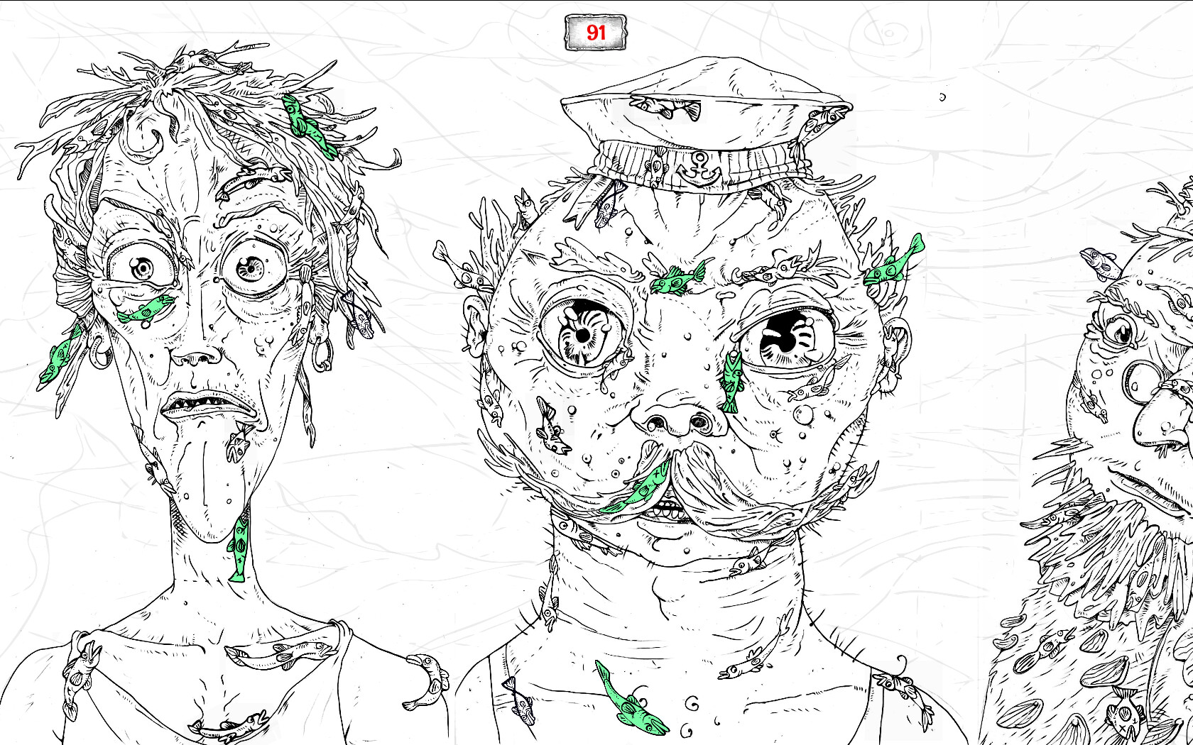 100 hidden Cthulhu fish 截图