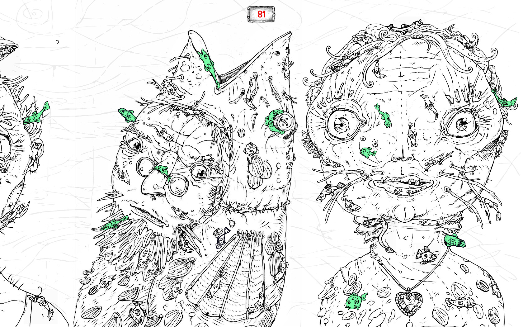 100 hidden Cthulhu fish screenshot 5