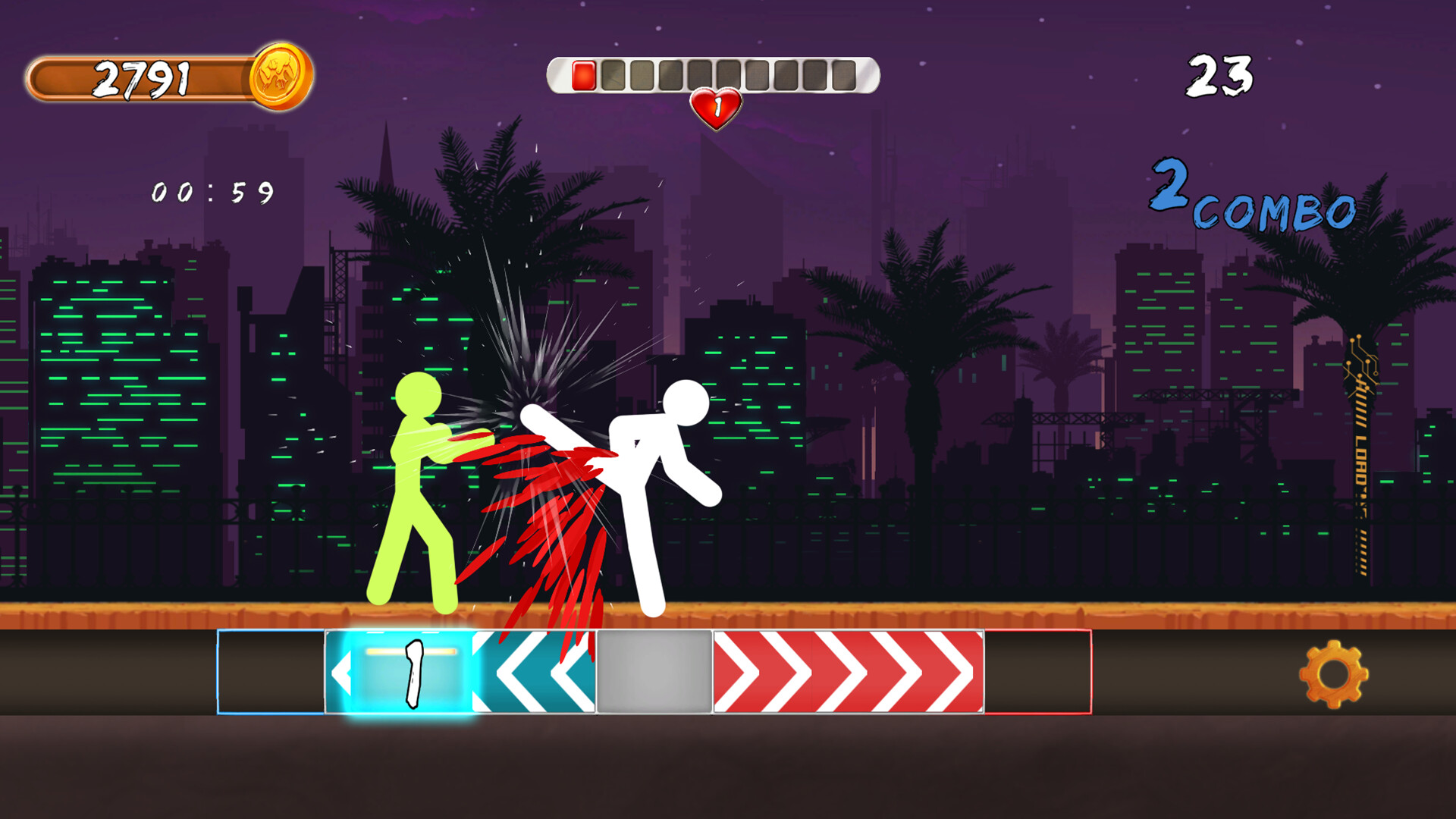 Finger Fury Showdown