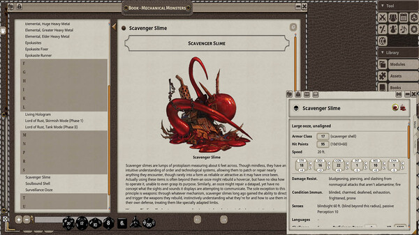 Fantasy Grounds - Mechanical Monsters