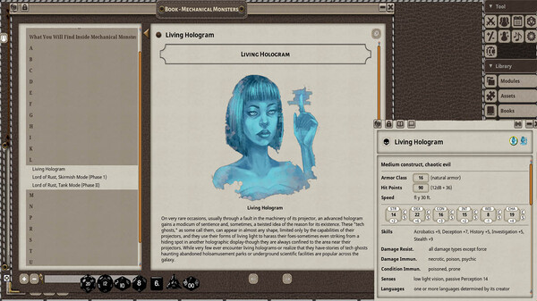 Fantasy Grounds - Mechanical Monsters