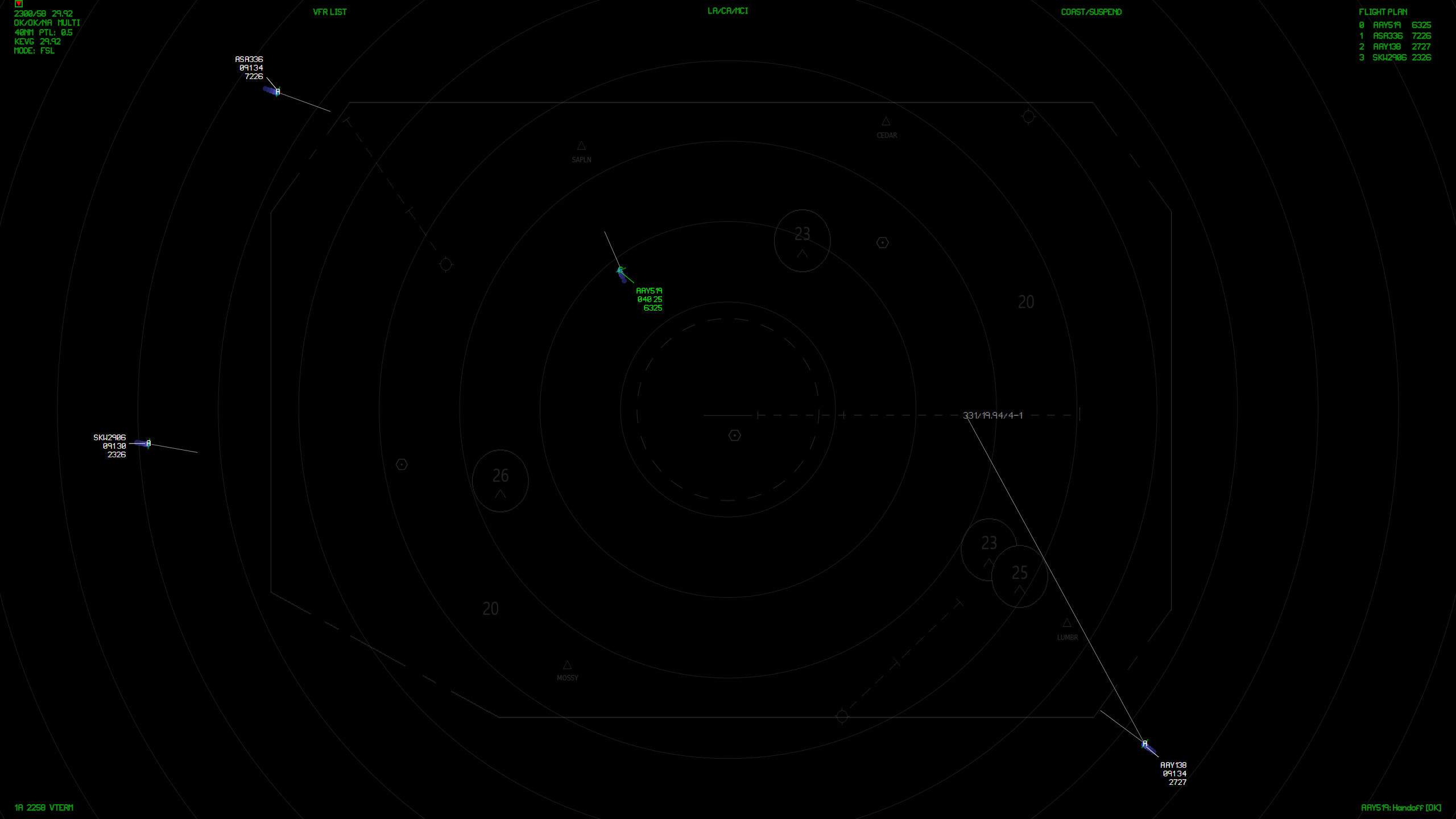 vTERM ATC Simulator