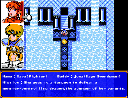 Screenshot of リンカネーション・ジャーニー-  journey of reincarnation - gameplay showing in-action mechanics