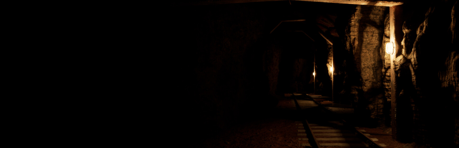 Down the shaft