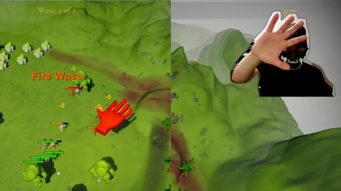 Hand of God video 1