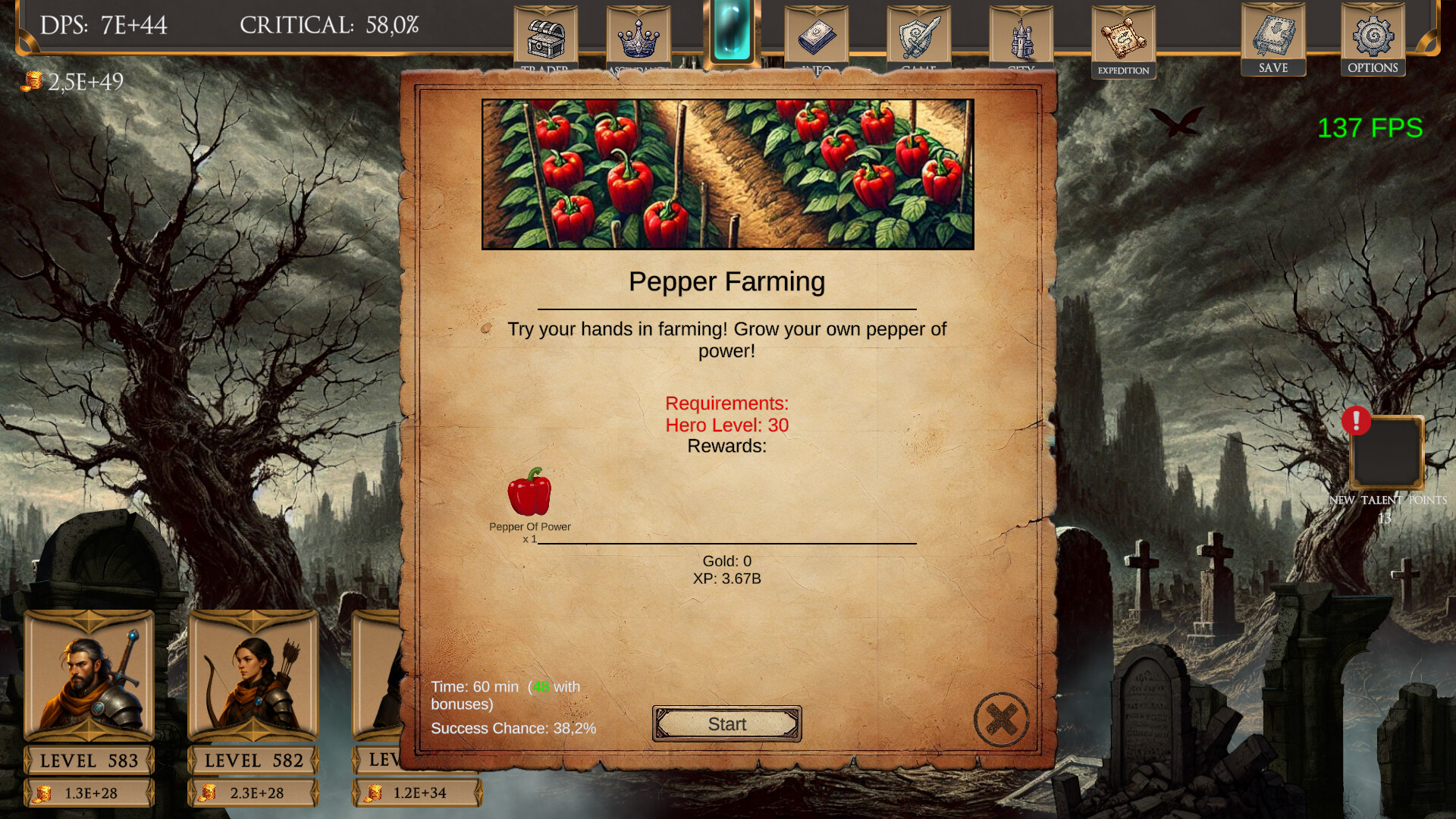 #8. Fantasy Clicker (Steam) 来自: Holy Games Studio