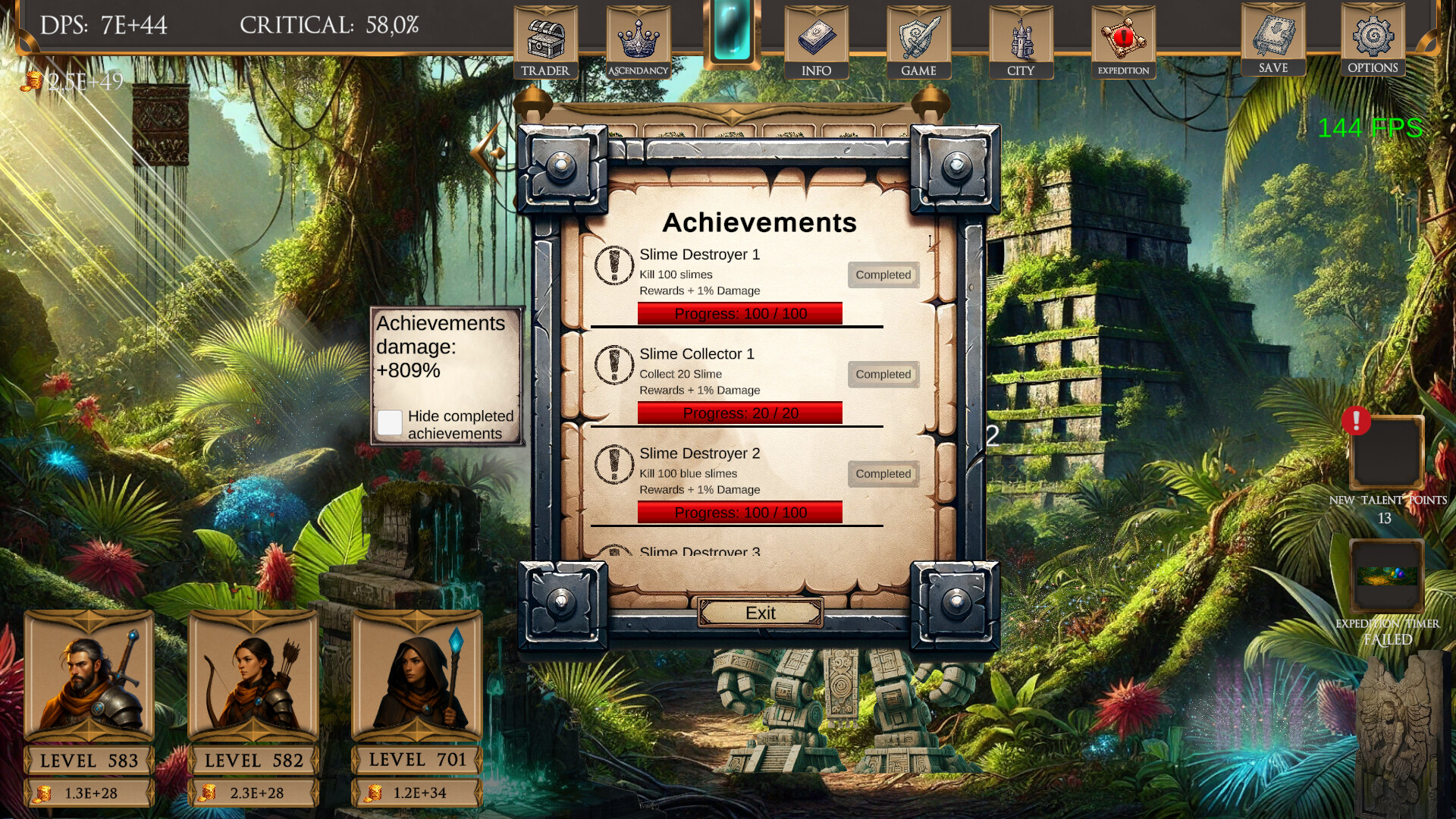 #7. Fantasy Clicker (Steam) 来自: Holy Games Studio