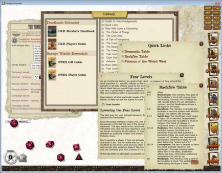 Fantasy Grounds - Deadlands Reloaded: Marshall's Handbook and Extension