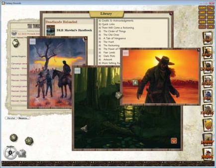 Fantasy Grounds - Deadlands Reloaded: Marshall's Handbook and Extension