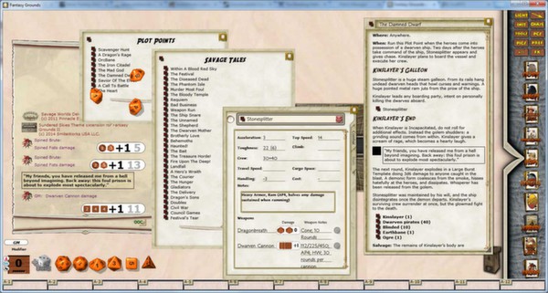 Fantasy Grounds - Savage Worlds Setting: Sundered Skies