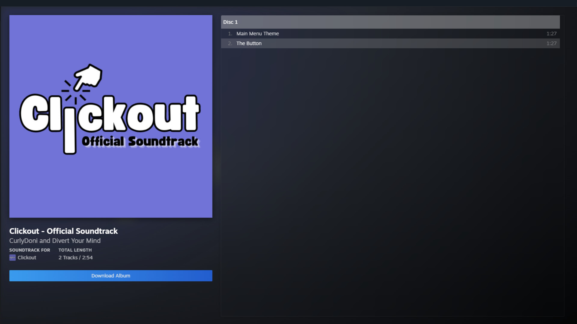 Clickout - Official Soundtrack Featured Screenshot #1