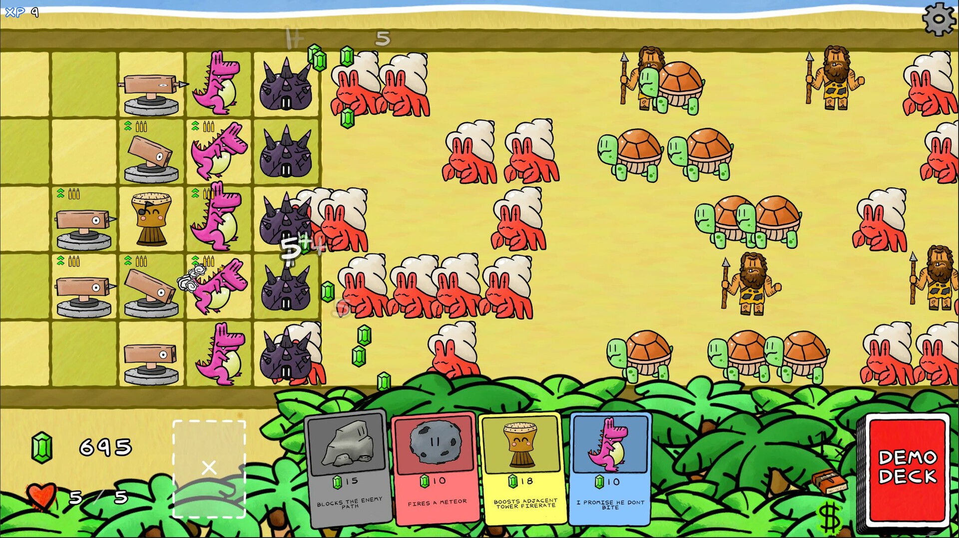 #2. Deck of Defense (Steam) 由: Midnight Shores