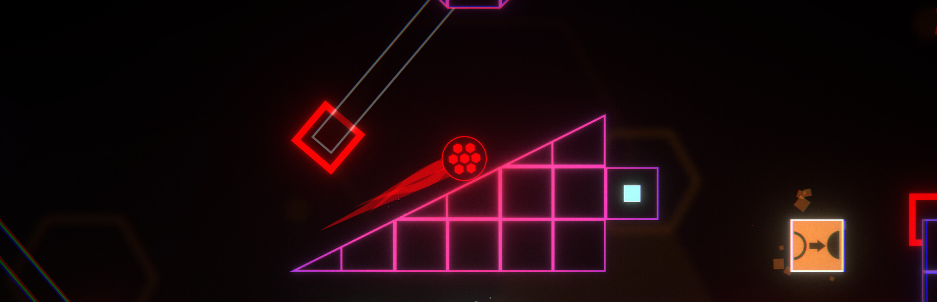 Neon Puzzle Ball