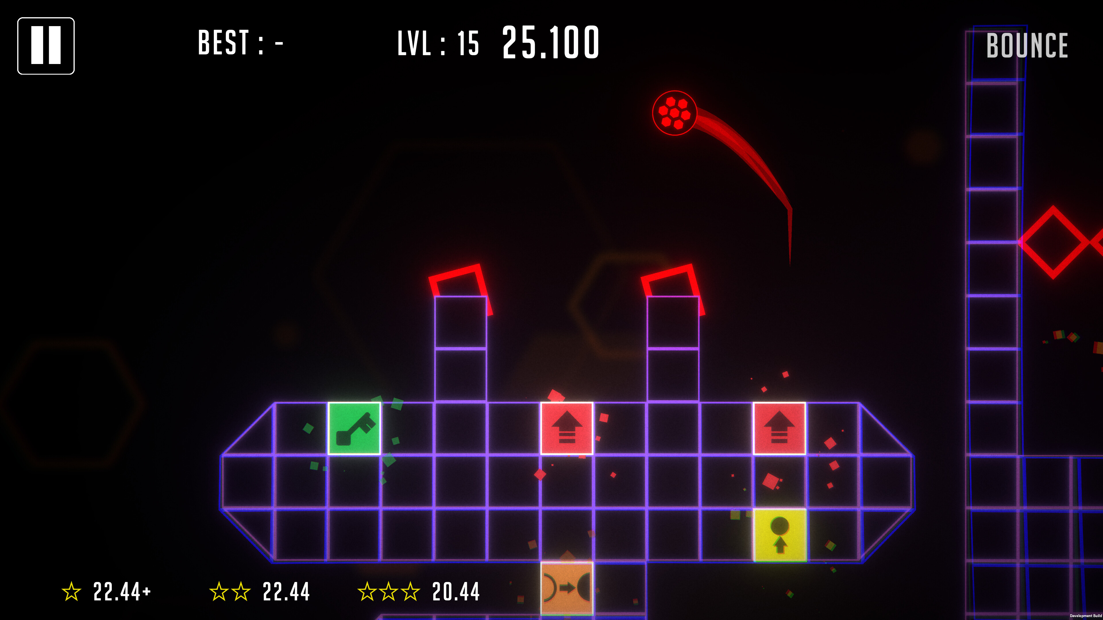 Neon Puzzle Ball