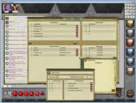 Screenshot z Fantasy Grounds Classic - Ultimate Upgrade Screenshot z Fantasy Grounds Classic - Ultimate Upgrade