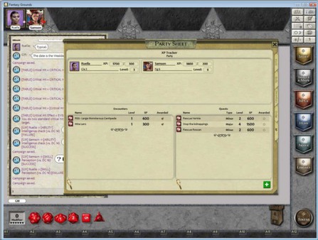 Screenshot z Fantasy Grounds Classic - Ultimate Upgrade Screenshot z Fantasy Grounds Classic - Ultimate Upgrade