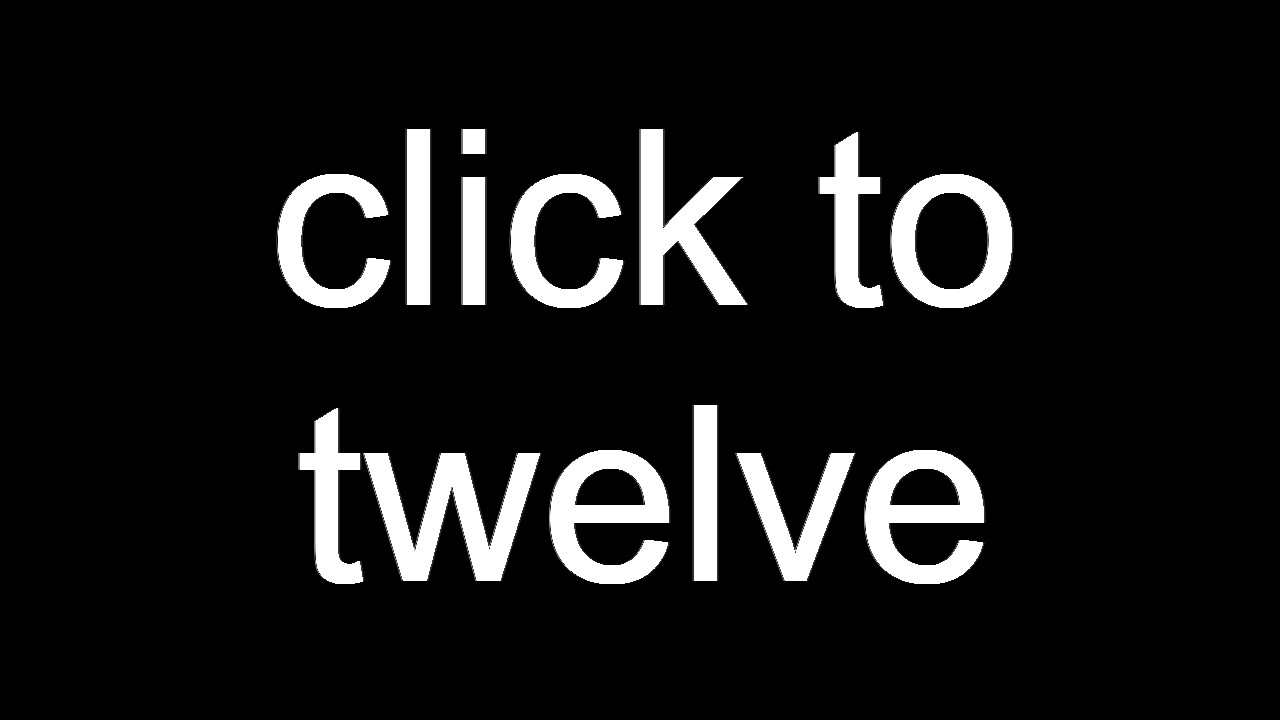 #7. click to twelve (Steam) 由: SolsLuminous