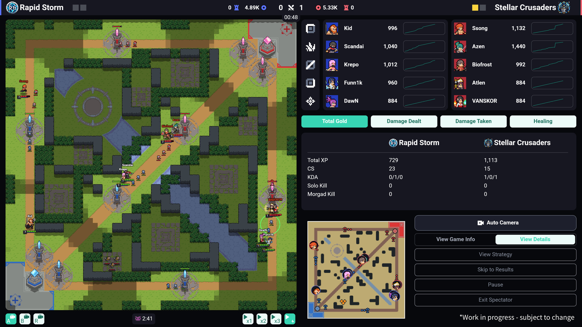 Teamfight Manager 2 screenshot #2