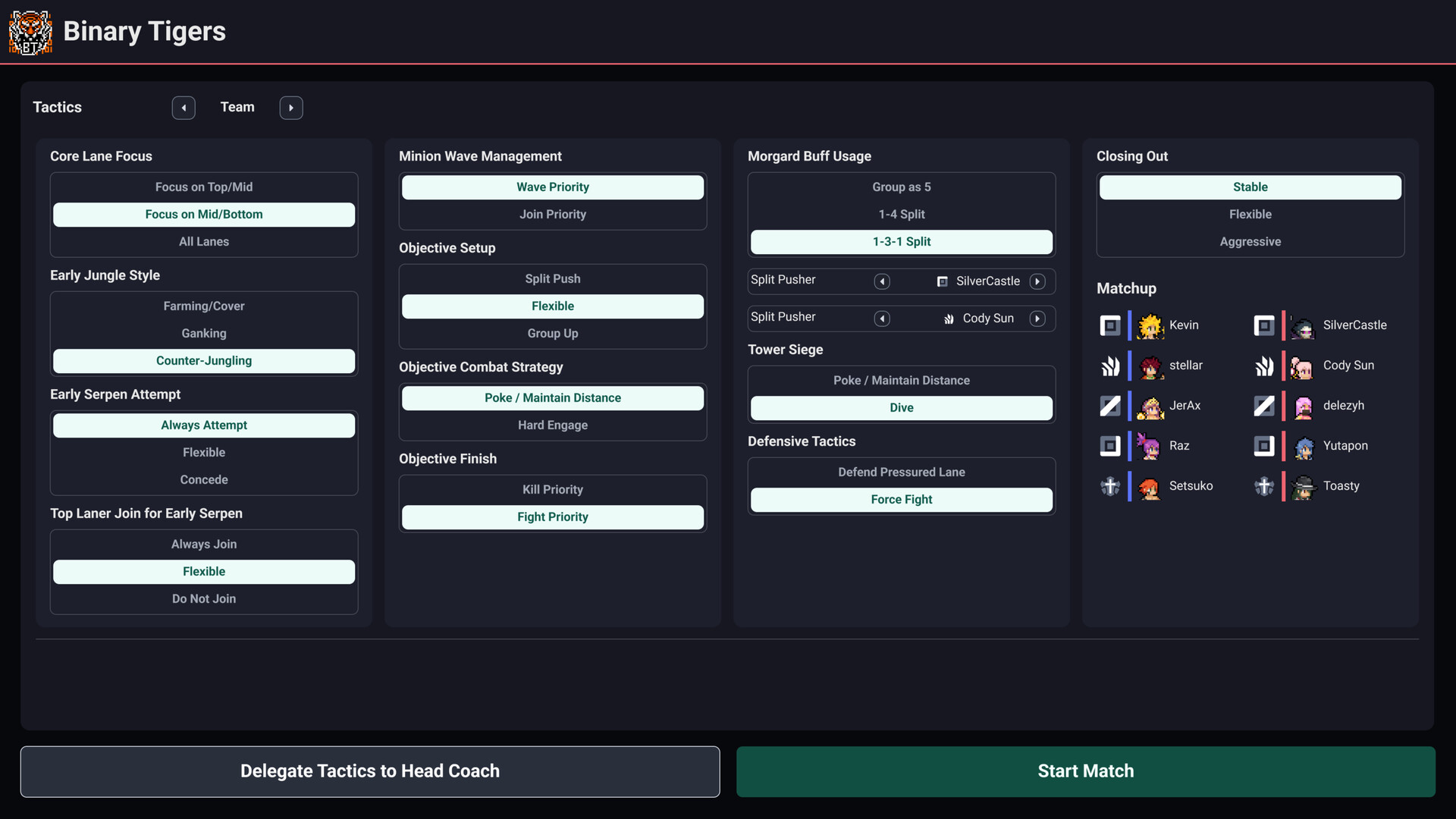 Teamfight Manager 2 screenshot