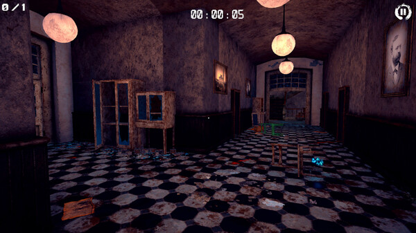 3D PUZZLE - OldHospital game for Linux 1