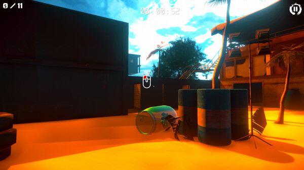 3D PUZZLE - OutPost game for Linux 1