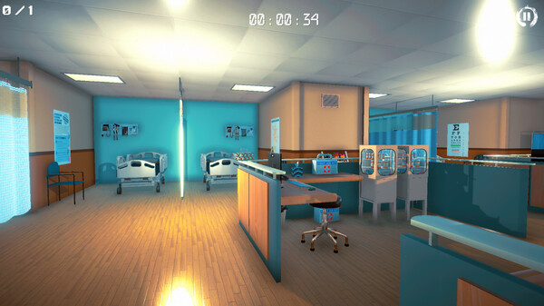 3D PUZZLE - Hospital 4 game for Linux 1