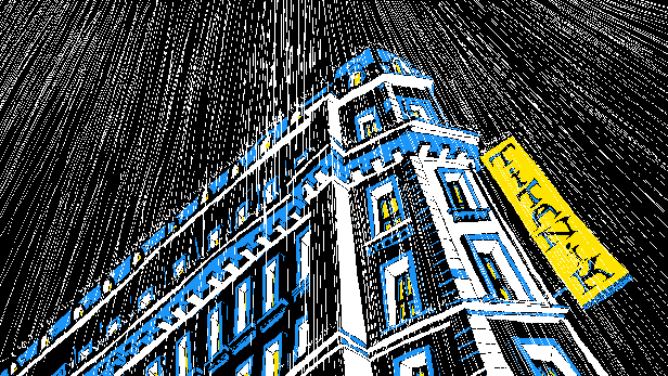 Чел я просто хочу домой — курьер под проливным дождём, атмосфера MSPaint-нуар и тревога