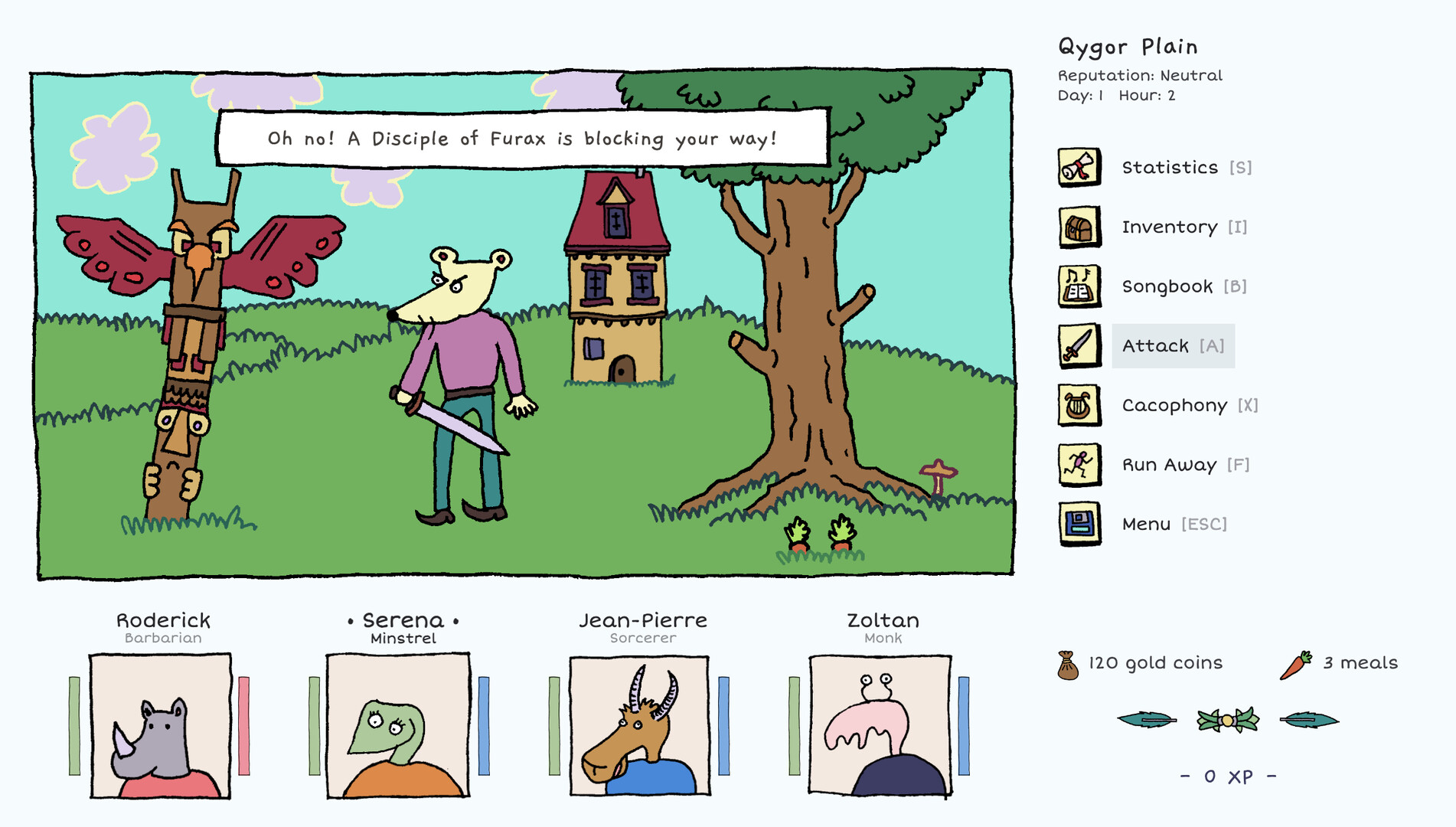 Heroes of the Seven Islands screenshot 1