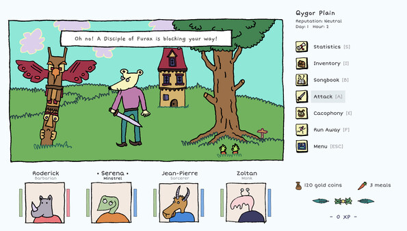 Heroes of the Seven Islands screenshot 2