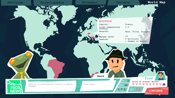 Hotspot Earth screenshot 3