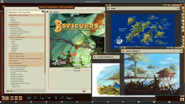 Fantasy Grounds - Boricubos The Lost Island for steam